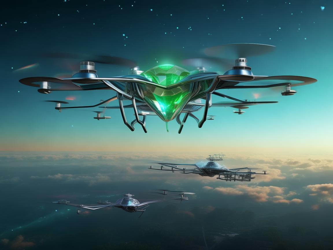 绿宝石之光,照亮无人机集群发展之路